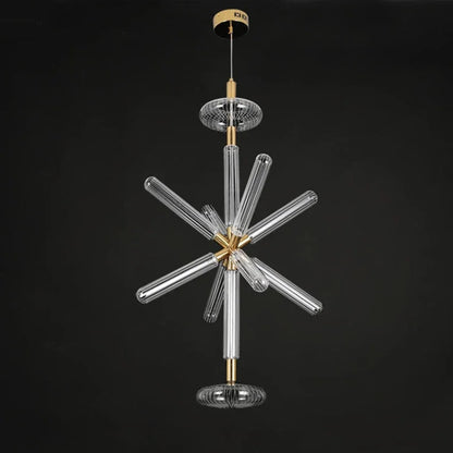 Nordic Luxury Art Glass Chandelier — High-End Pendant Lamp Home Décor