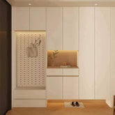 Custom Solid Wood Entryway Shoe Cabinet Jonine’s Corner
