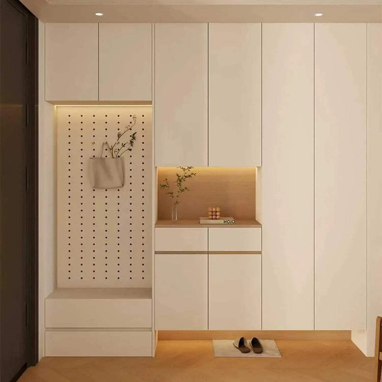 Custom Solid Wood Entryway Shoe Cabinet Jonine’s Corner