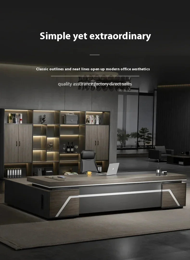 Elevable Corner Desk — Height-Adjustable Home Office Writing Table