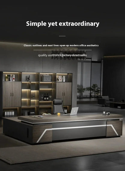 Elevable Corner Desk — Height-Adjustable Home Office Writing Table