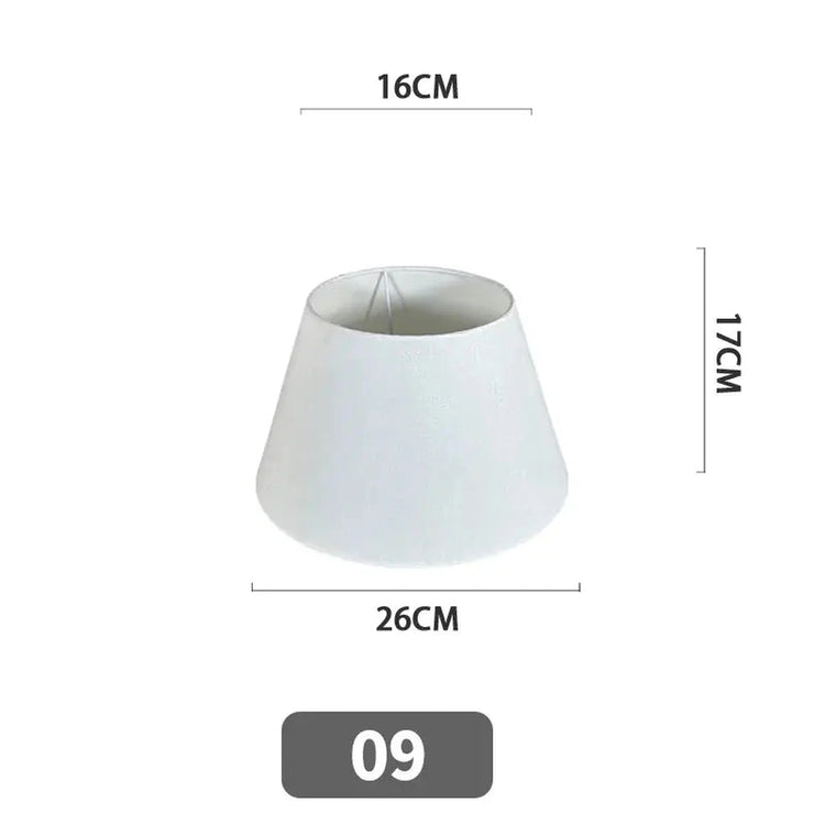 Nordic Style Chandelier Lamp Shade Linen Cloth — Product