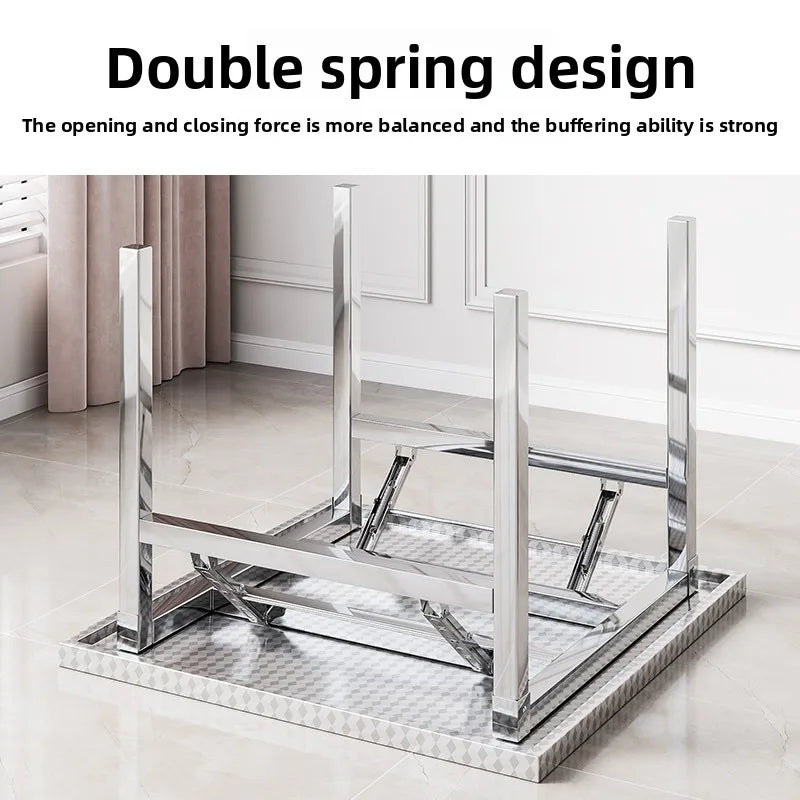 Foldable Stainless Steel Buffet & Serving Table