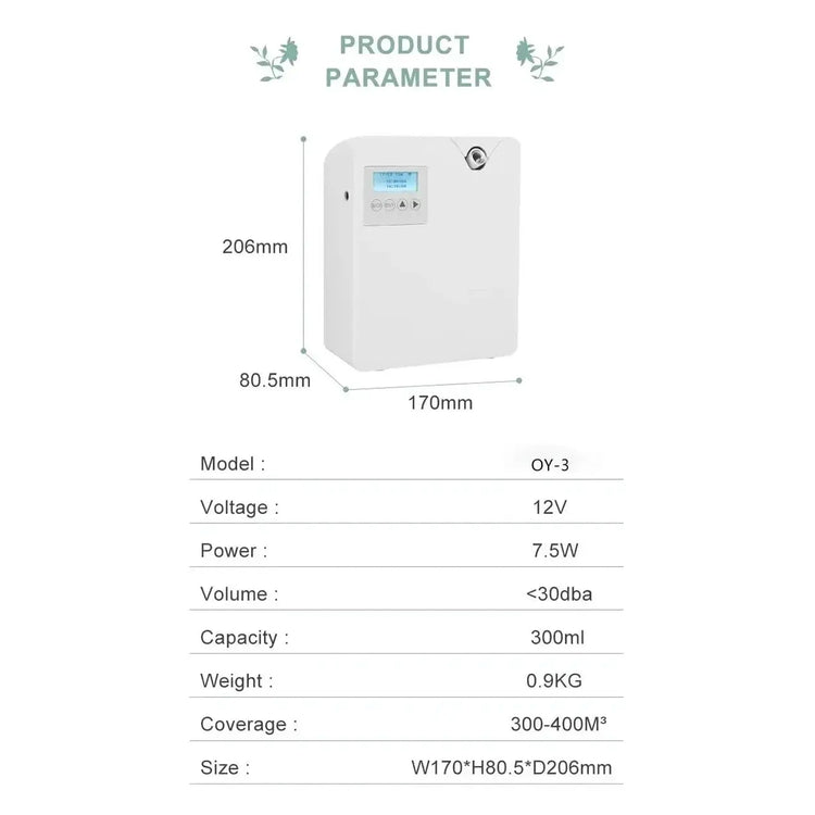 Aromatherapy Diffusers 300ml WIFI Control Essential Oil Diffuser Timer Function Air Freshener Smell Distributor For Home Hotel Jonine’s Corner