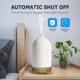 Ceramic Diffuser 100ML  Essential Oil Diffuser  Air Humidifier  With 7 LED  Ultrasonic Aromatherapy Diffusers for Home Jonine’s Corner