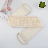 The Deep Clean — Sisal Back Scrubber Belt for Shower Exfoliation Jonine’s Corner