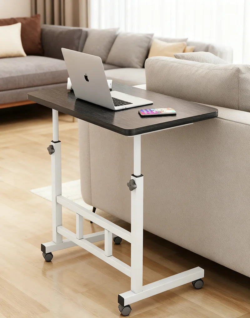 Adjustable  Comfortable Laptop Table dinners for Eating  Dinner Tray on Bed Sofa for Eating Reading 60x40cm compu bed side table