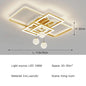 Modern Circle LED Pendant Light — Metal & Acrylic Dining Room Lamp