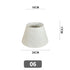 Nordic Style Chandelier Lamp Shade Linen Cloth — Product