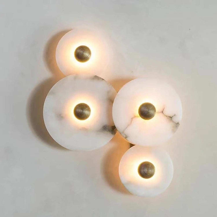 Marble Wall Sconce — Luxury Stone Wall Lamp for Living Room, Bedroom & Bathroom Jonine’s Corner