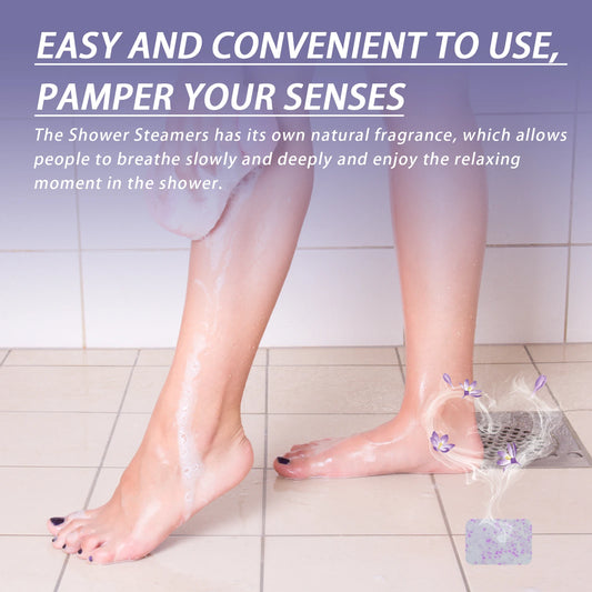 Spa in Your Shower — Lavender Aromatherapy Shower Steamer Set