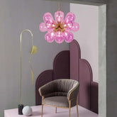 Suspended in Light — Designer Glass Bubble Chandelier for Bedroom & Living Room