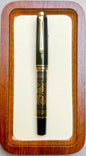 ADMOK J800 Piston Fountain Pen — Finely Carved Metal Body