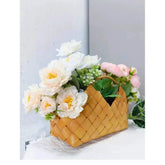 Woven Flower Gift Basket — Festival & Wedding Decor Jonine’s Corner