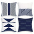 Geometric Pattern Throw Pillow Cover — Printed Cushion Cover for Sofa & Bedroom Jonine’s Corner