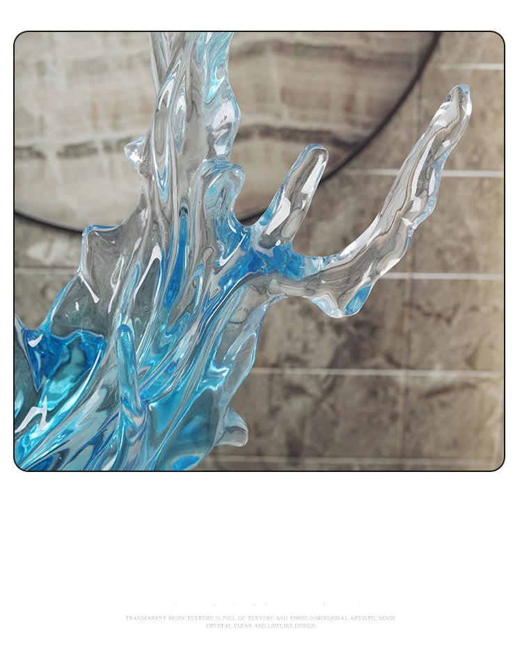 Quiet Luxury in Resin — Lumière Light Luxury Art Sculpture for the Modern Interior
