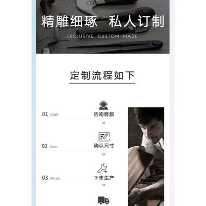 Nordic Minimalist Coffee Table — Modern Wood &amp; Glam Living Room Center Table