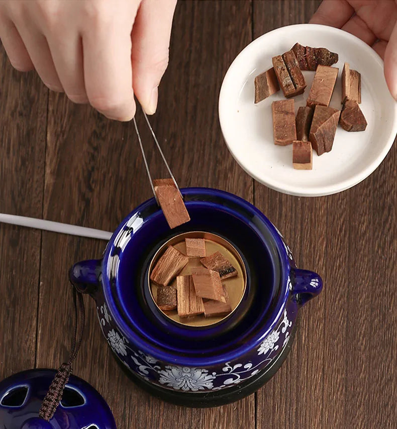 The Ritual Burner — Electric Ceramic Incense &amp; Essential Oil Warmer with Timer