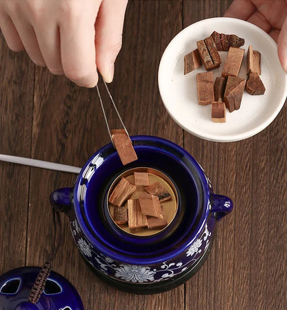 The Ritual Burner — Electric Ceramic Incense &amp; Essential Oil Warmer with Timer