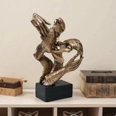 Love, Displayed — Contemporary Couple Statue & Lover Sculpture for Home Jonine’s Corner
