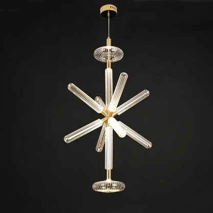 Nordic Luxury Art Glass Chandelier — High-End Pendant Lamp Home Décor