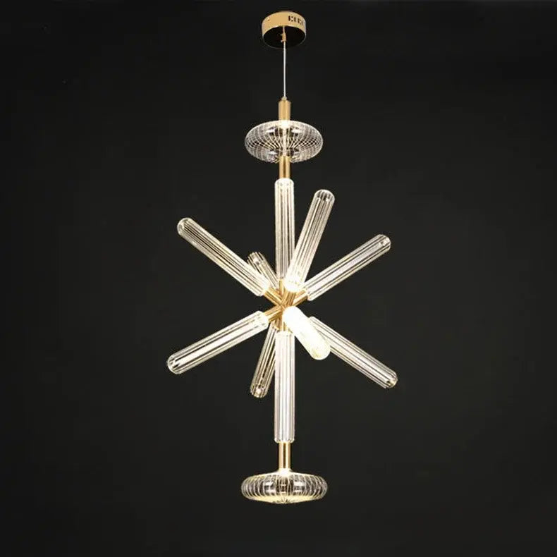 Nordic Luxury Art Glass Chandelier — High-End Pendant Lamp Home Décor
