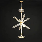 Nordic Luxury Art Glass Chandelier — High-End Pendant Lamp Home Décor