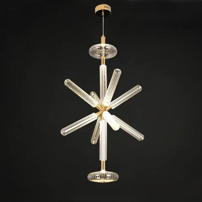Nordic Luxury Art Glass Chandelier — High-End Pendant Lamp Home Décor