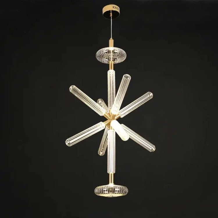Nordic Luxury Art Glass Chandelier — High-End Pendant Lamp Home Décor