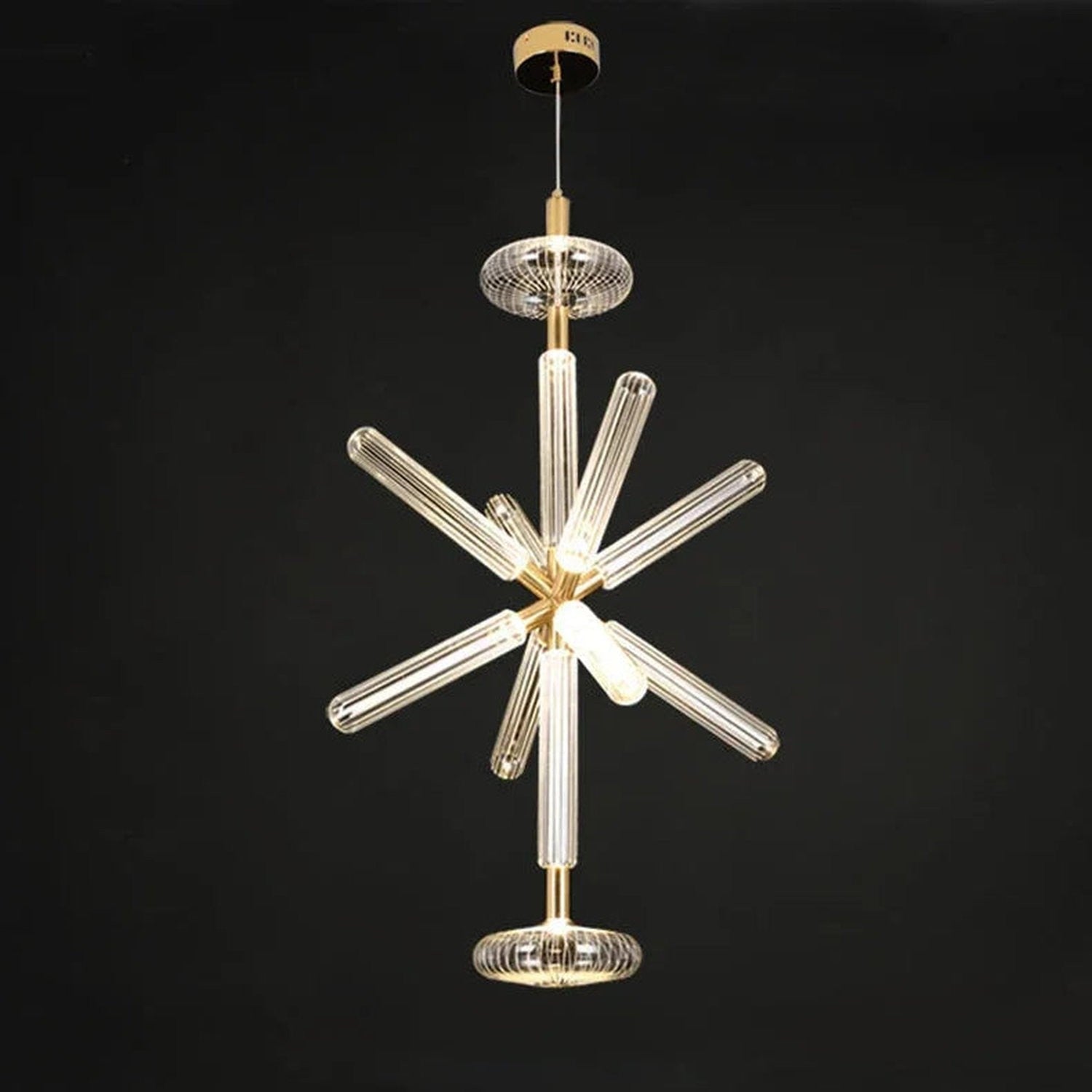 Nordic Luxury Art Glass Chandelier — High-End Pendant Lamp Home Décor