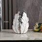 High-Glaze Ceramic Sculpture Vase — Modern Tabletop Decor