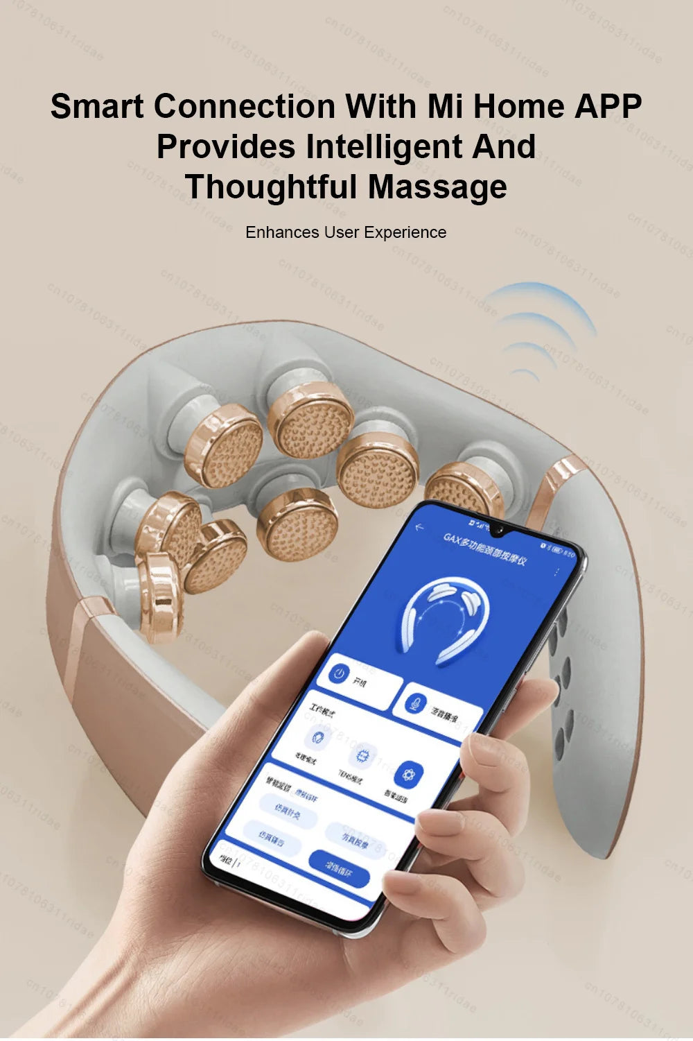 The Tension Release — 8D Electric Pulse Neck &amp; Shoulder Massager with Heat