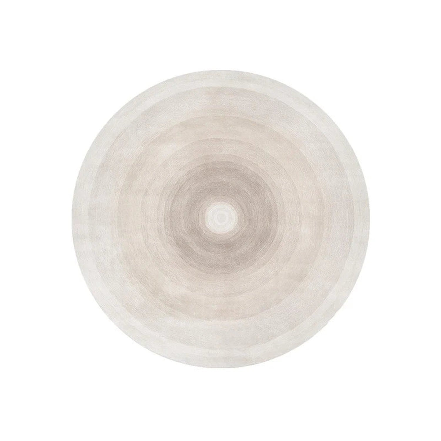 Round Gradient Area Rug — Machine Washable Non-Slip Floor Mat for Living Room &amp; Bedroom