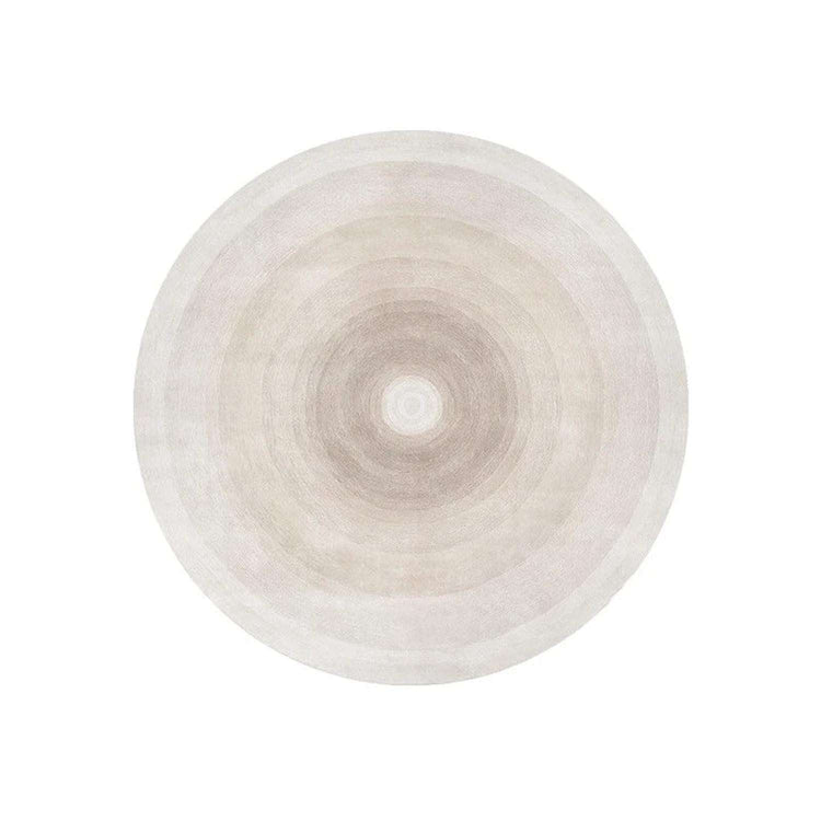 Round Gradient Area Rug — Machine Washable Non-Slip Floor Mat for Living Room & Bedroom