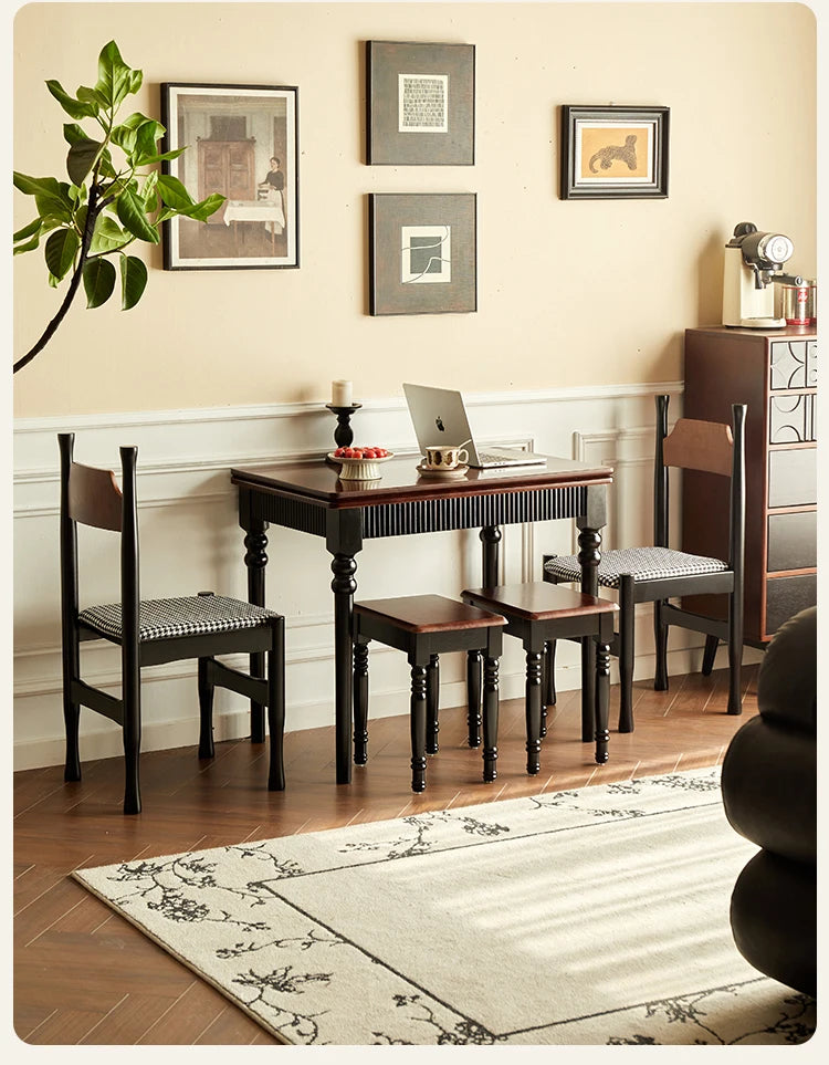 Mid Century Foldable Dining Table