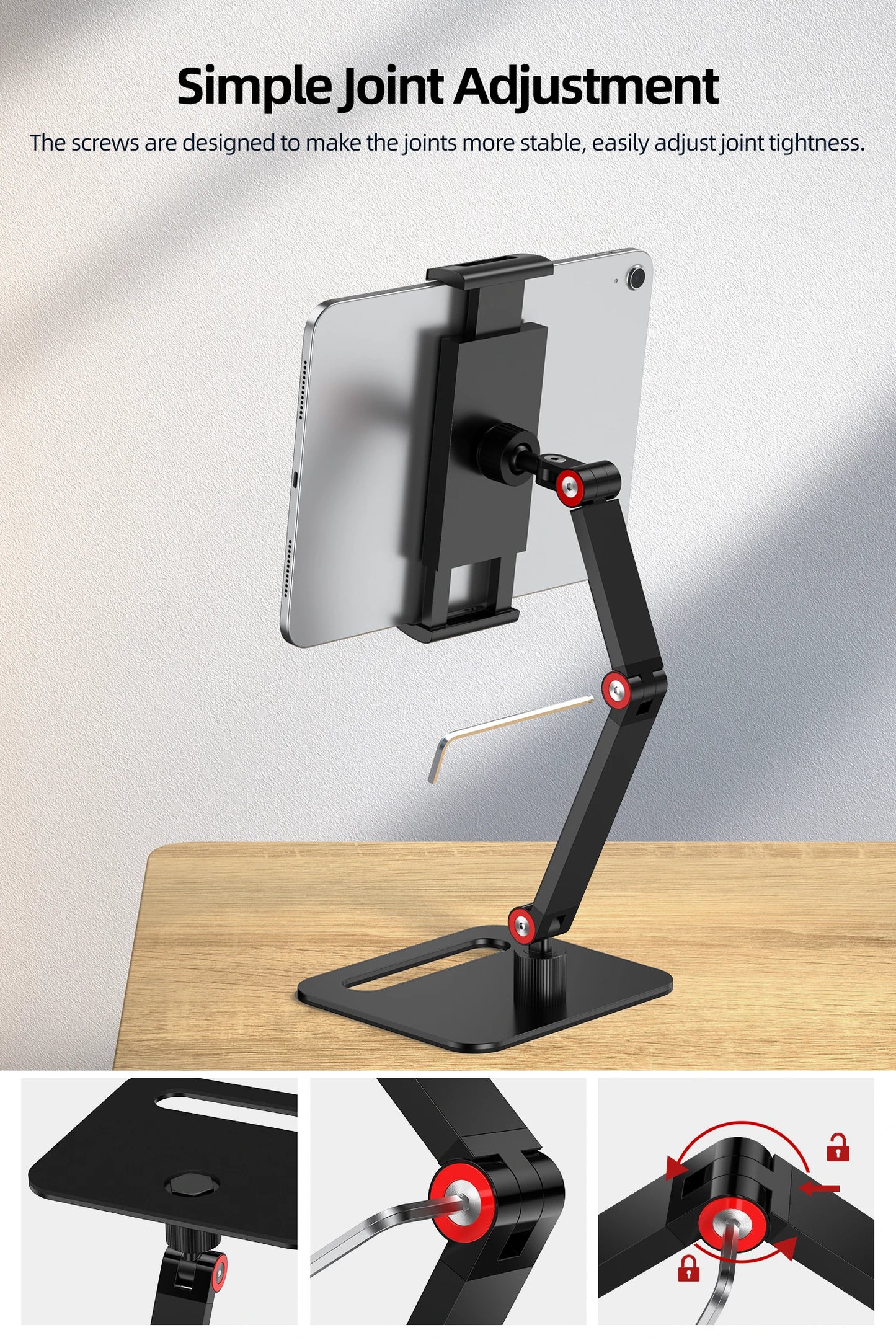 Your Screen, Your Height — Portable Monitor Stand for 15.6–18" Screens