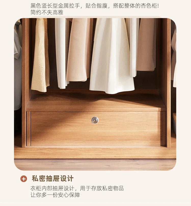 Modern Glass Wardrobe — L-Shaped Corner Closet with Luxury Storage
