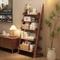 Where Books Meet Beauty — Minimalist Open Bookshelf & Display Cabinet