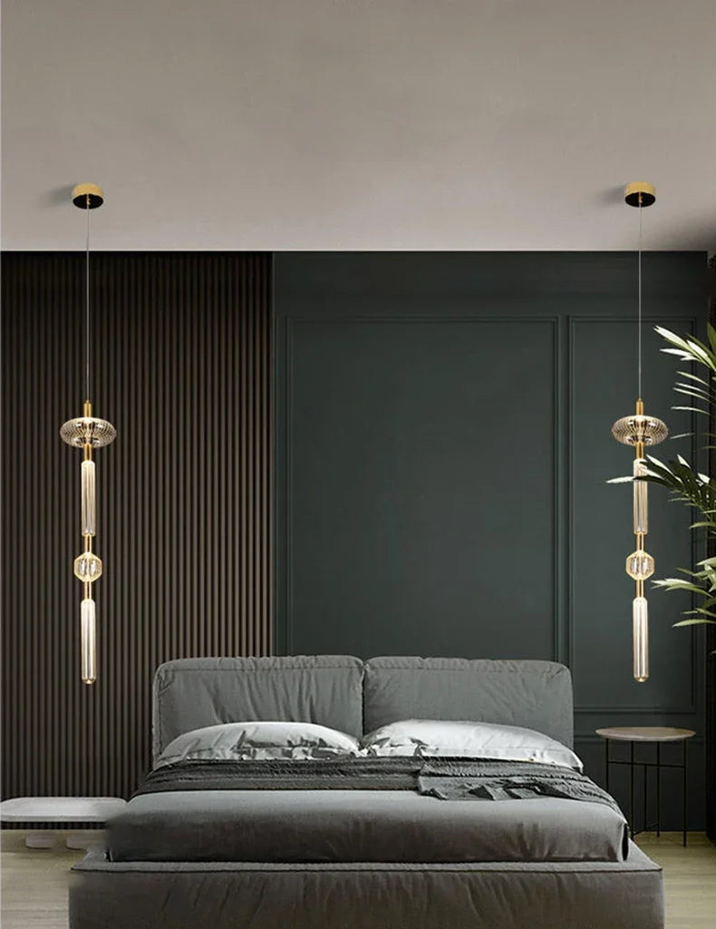 Nordic Luxury Art Glass Chandelier — High-End Pendant Lamp Home Décor