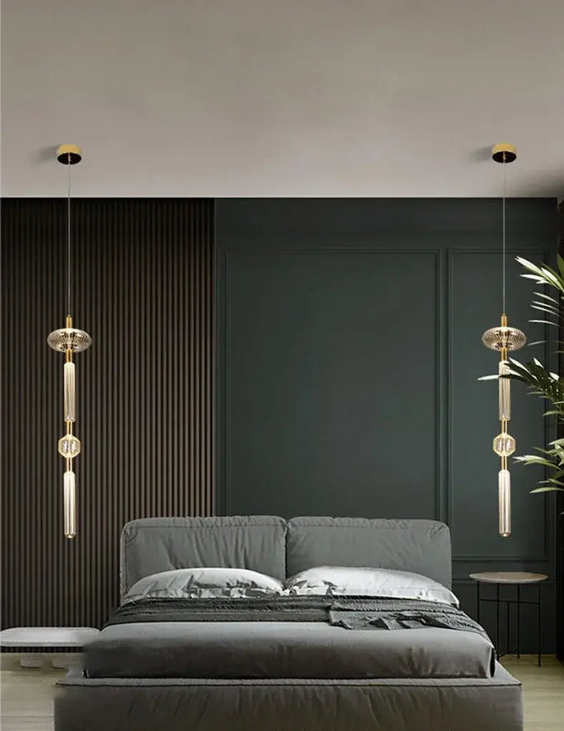 Nordic Luxury Art Glass Chandelier — High-End Pendant Lamp Home Décor