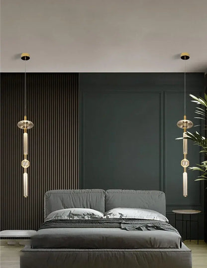 Nordic Luxury Art Glass Chandelier — High-End Pendant Lamp Home Décor