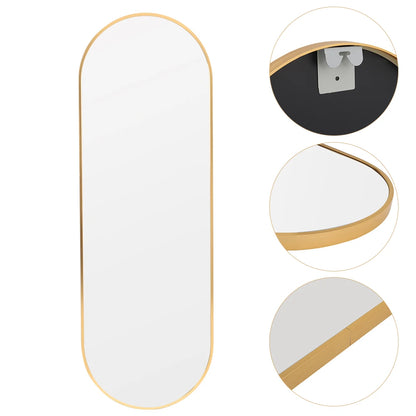 The Mirror That Opens the Room — Oversized Oval Full-Length Mirror