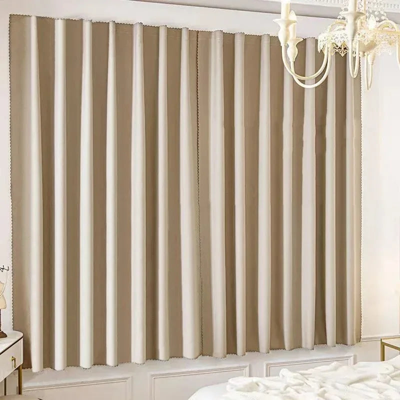 Self-Adhesive No-Drill Blackout Curtains
