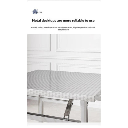 Foldable Stainless Steel Buffet &amp; Serving Table