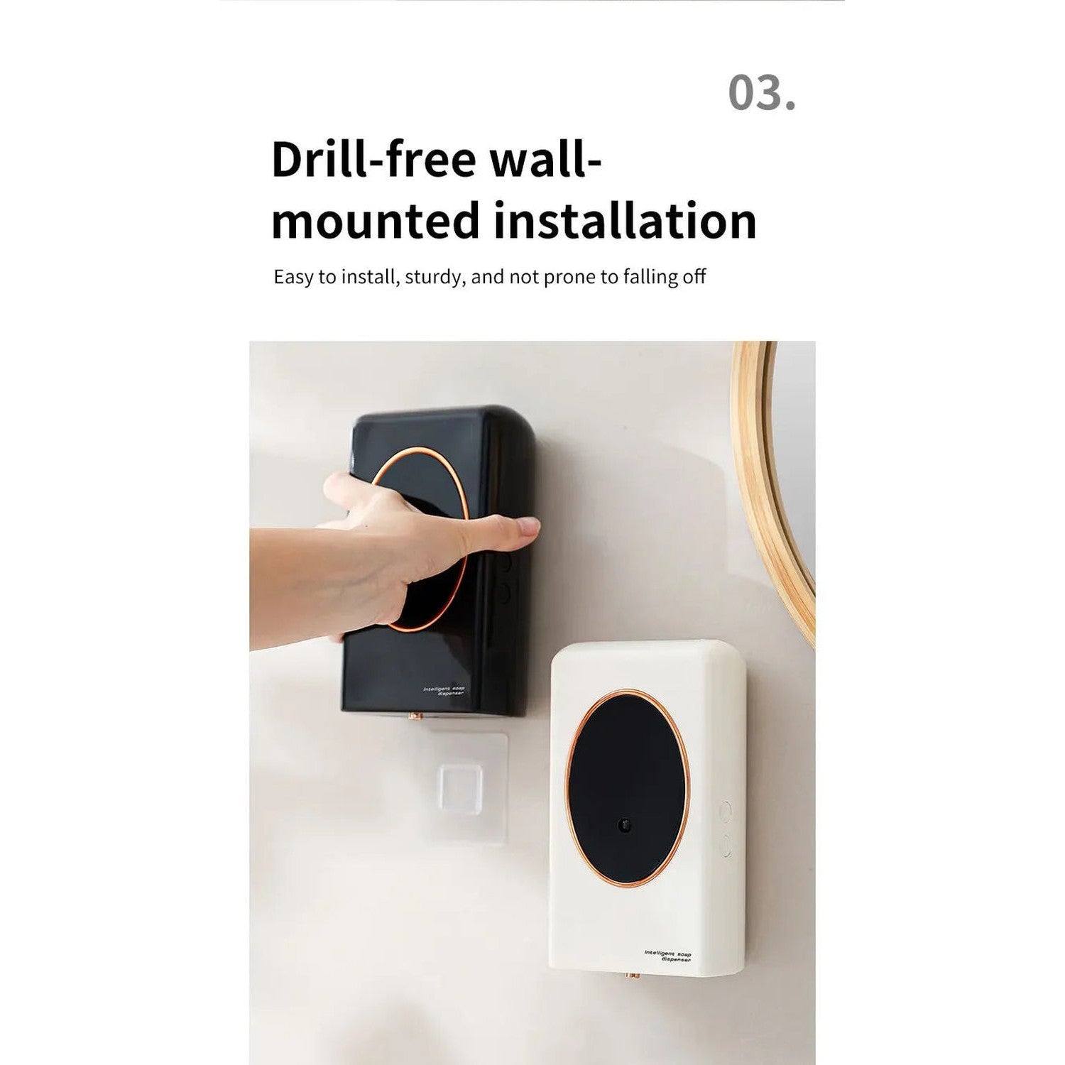 The Touchless Pour — 480ml Smart Foam Soap Dispenser, USB Rechargeable