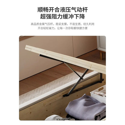 The Storage Bed — Luxury Multifunctional Bed Frame with Storage Headboard