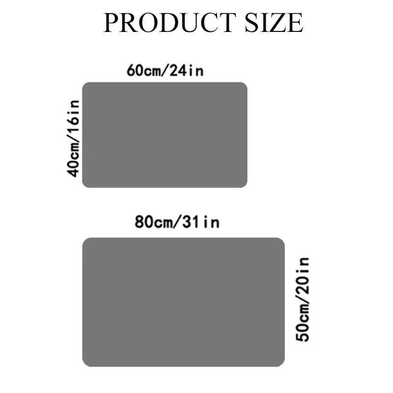 Spa-Grade Step — Non-Slip Diatomite Bath Mat with Rubber Padding