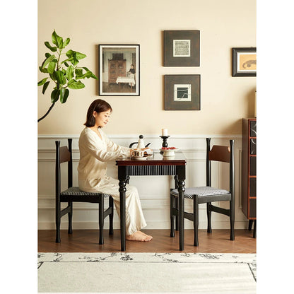 Mid-Century Foldable Dining Table