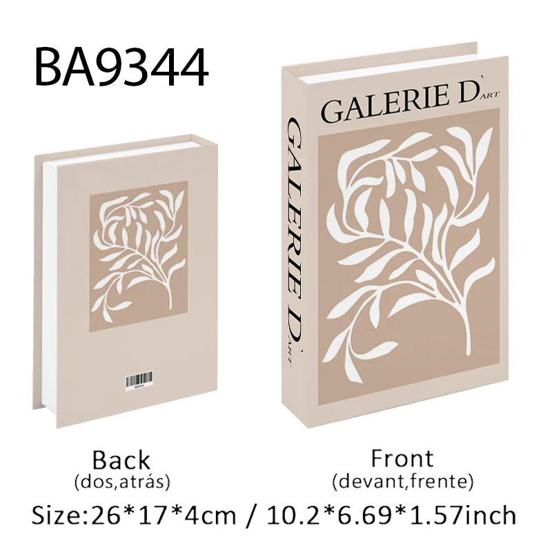 Decorative Book Box Set — Nordic Home Accent
