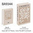 Decorative Book Box Set — Nordic Home Accent Jonine’s Corner